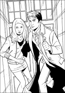 Doctor Who Con Rose Tyler