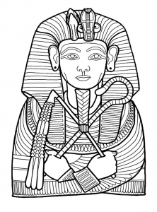 Dibujos para colorear gratis de Egipto para imprimir y colorear