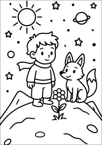 El Principito y el zorro