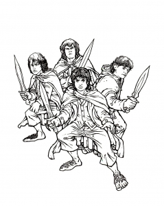 El Señor De Los Anillos : Hobbits