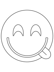 Emoji saca la lengua
