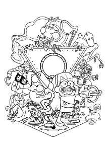 Personajes De Gravity Falls
