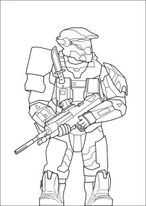 Soldado al acecho