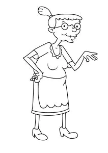 La abuela de arnold