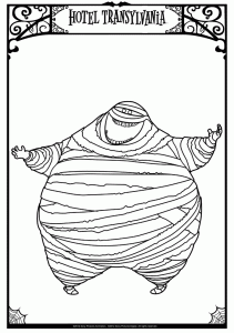 Dibujos Para Colorear Gratis De Hotel Transilvania