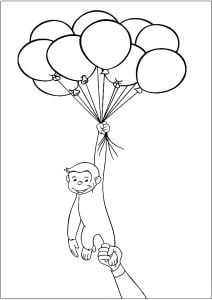 Dibujos Para Colorear Gratis De Jorge El Curioso Para Niños