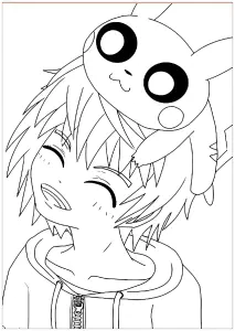 Dibujos Para Colorear Gratis Para Niños De Kawaii