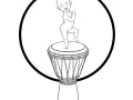 Dibujo De Kirikou Para Imprimir Y Colorear