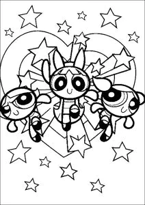 Rebelde, Burbujeante Y Hermosa Con Corazón Y Estrellas