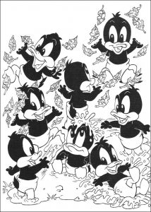 Páginas para colorear de Looney Tunes para imprimir para niños
