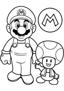 Mario Y Toad