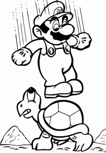 Mario Y Su Deporte Favorito: ¡golpear Tortugas!