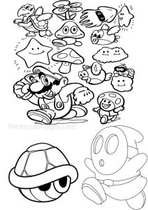 Varios Personajes Muy Conocidos Por Los Fans De Los Juegos De Mario