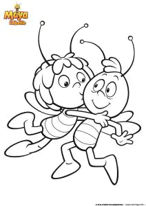Maya con su amigo willy