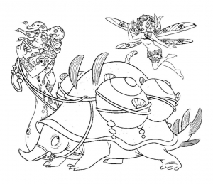 Dibujo Gratis De Mia Y Yo Para Descargar Y Colorear