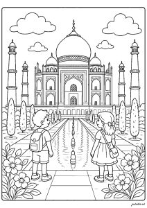 El Taj Mahal (India)   mausoleo del siglo XVII