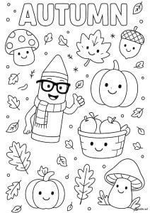 Diversos símbolos del otoño