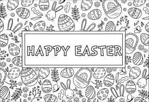 Huevos de pascua y otros símbolos