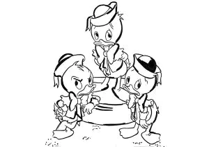 Riri, fifi y loulou han hecho algo estúpido