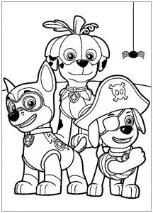 Paw patrol, patrulla de cachorros : halloween