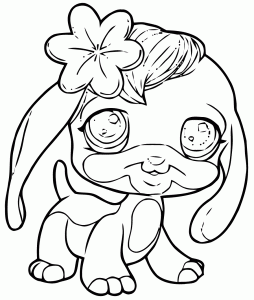 Páginas Para Colorear De Petshop Gratis Para Descargar