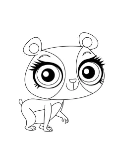 Páginas Para Colorear De La Tienda De Animales Para Niños