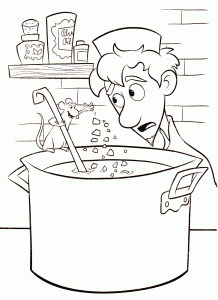 Colorear Ratatouille Para Niños