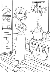 Colette Tatou En La Cocina