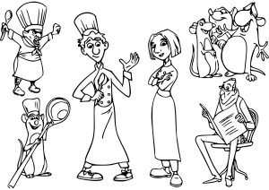 Personajes De Ratatouille