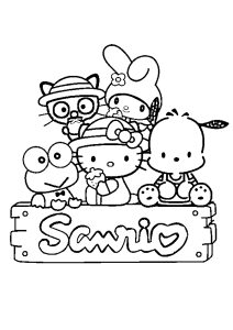 Hello Kitty y sus amigos de Sanrio
