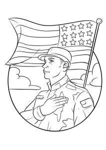 Soldado Patriota  Estados Unidos 