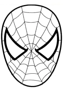 Imagen De Spiderman Para Descargar Y Colorear