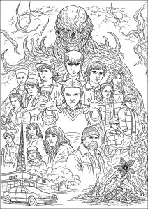 Dibujo creado a partir del cartel de la Temporada 5