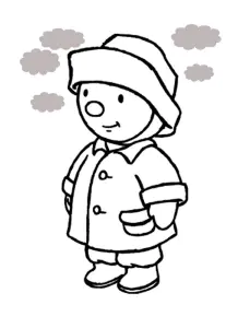 Dibujos para colorear gratis de t'choupi