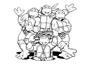 Tortugas Ninja Estilo Años 90