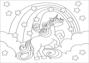 Unicornio Y Arco Iris