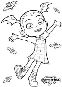 La bonita vampirina