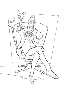 Páginas imprimibles para colorear de voltio para niños