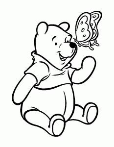 Páginas Para Colorear De Winnie The Pooh Gratis Para Descargar