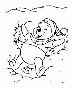 Páginas para colorear de Winnie the Pooh para niños