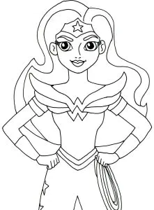 Wonder Woman En Versión Simple
