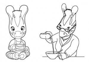 Dibujo De Zou Para Imprimir Y Colorear