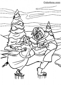 Imagem De A Bela E A Fera Para Descarregar E Colorir