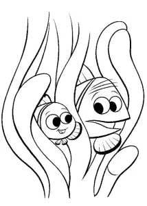 Imagem Da Procura Da Nemo Para Imprimir E Colorir