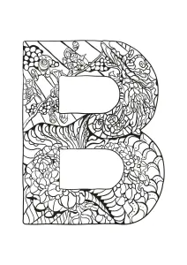 Dibujos Para Colorear De Alfabeto Para Niños