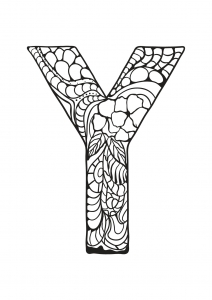 Desenhos para colorir para crianças gratuitos de alfabeto