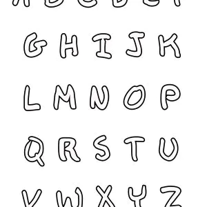 Dibujos Para Colorear Gratis De Alfabeto Para Descargar