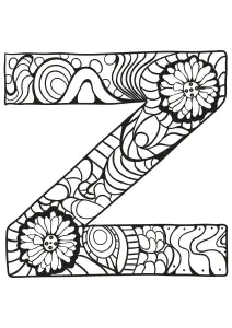 Desenhos Para Colorir De Alfabeto Para Baixar