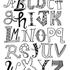 Lindo Alfabeto: Todas As Letras São Diferentes