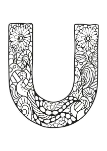 Desenhos Para Colorir Gratuitos De Alfabeto Para Crianças